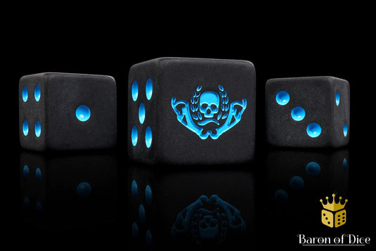 Mercenary Knights Dice - Black