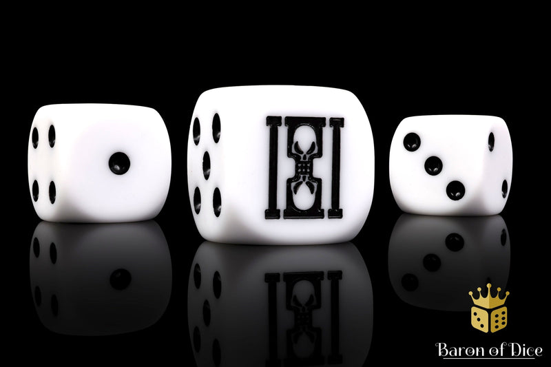 Load image into Gallery viewer, Phantom Skulls Dice
