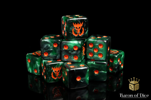 Flaming Drake Dice