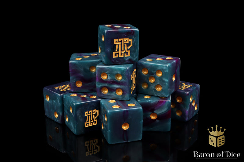 Load image into Gallery viewer, Clan McFlaggon Dice - Infinity
