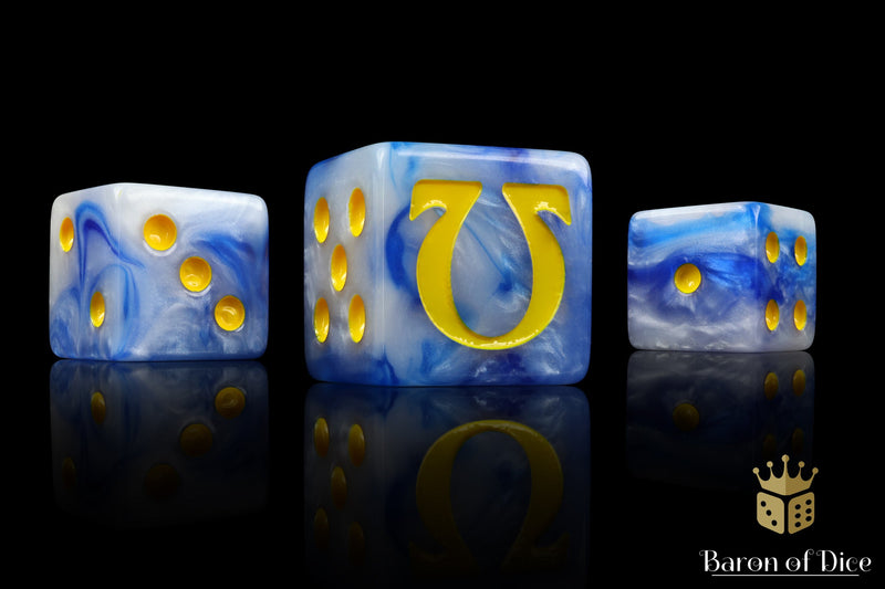 Load image into Gallery viewer, Omega Dice - Yellow
