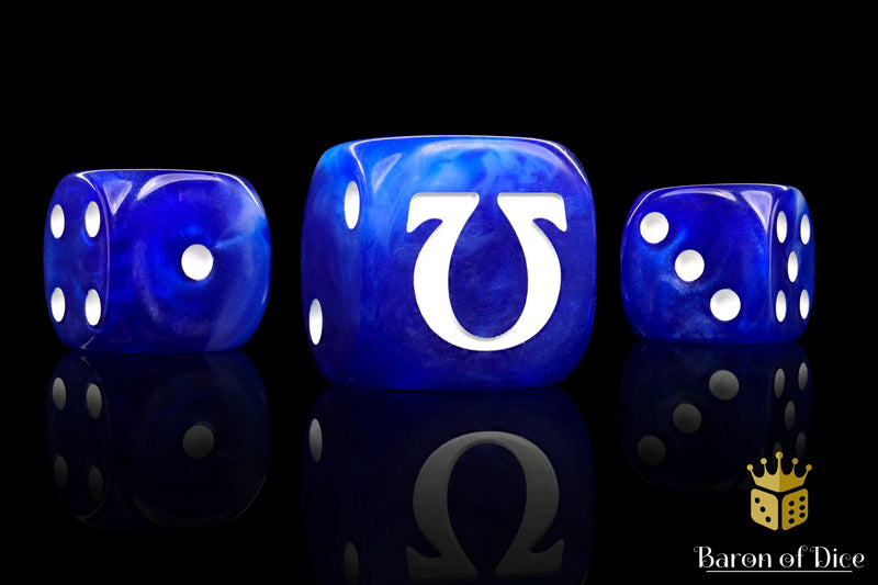 Load image into Gallery viewer, Omega Dice - White
