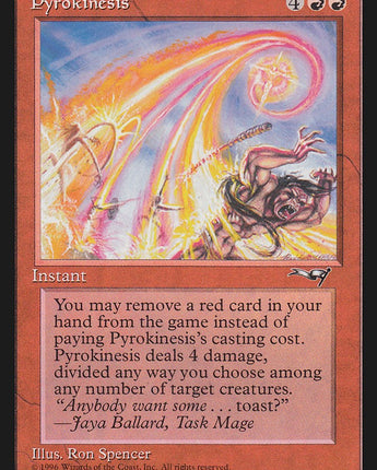 Pyrokinesis