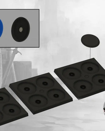 Conquest: Magnetic Bases and Stands - Infantry 