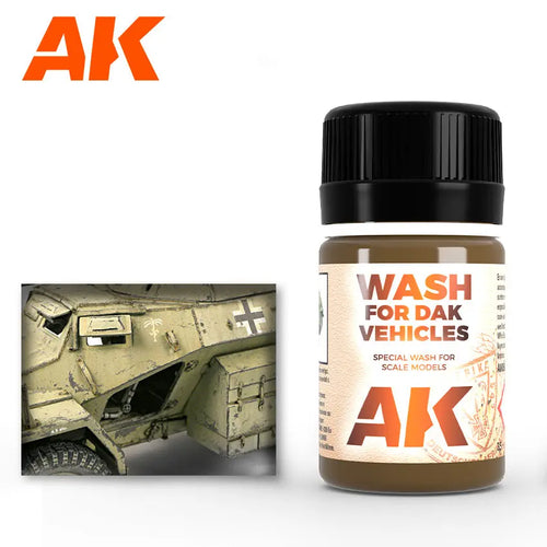 Dak Vehicle Enamel Wash 35ml Bottle 