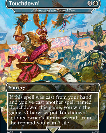 Touchdown! - Approach of the Second Sun (Borderless)