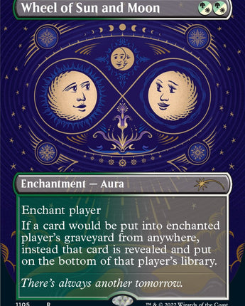 Wheel of Sun and Moon (Borderless)