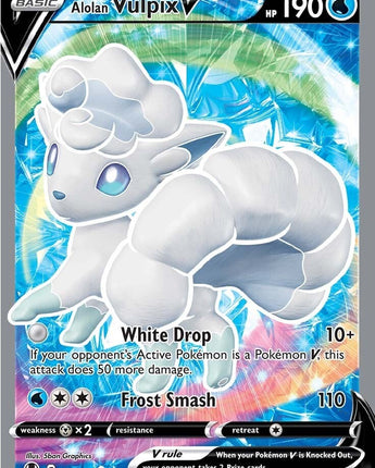 Alolan Vulpix V (Full Art)