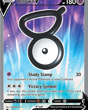 Unown V (Full Art)