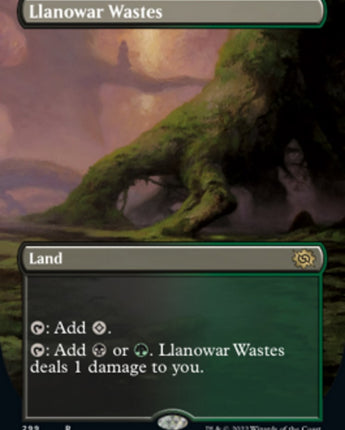 Llanowar Wastes (Borderless)