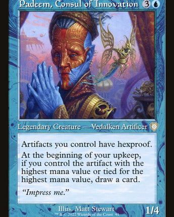 Padeem, Consul of Innovation (Retro Frame)