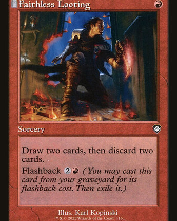 Faithless Looting (Retro Frame)
