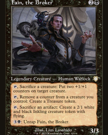 Fain, the Broker (Retro Frame)