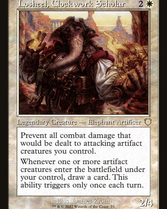 Losheel, Clockwork Scholar (Retro Frame)