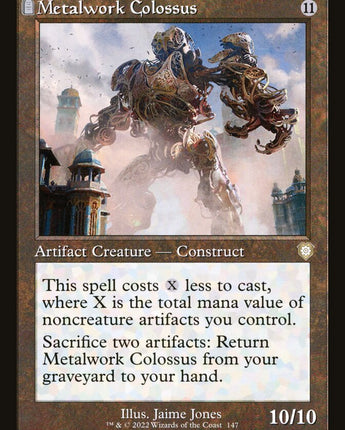 Metalwork Colossus (Retro Frame)