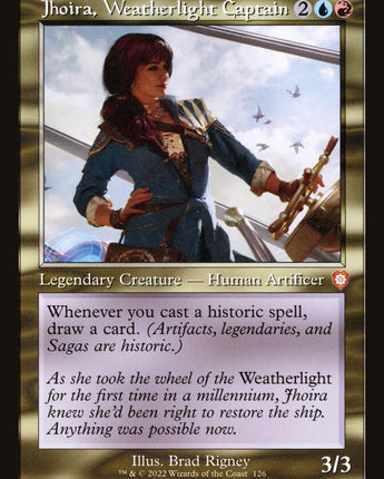 Jhoira, Weatherlight Captain (Retro Frame)