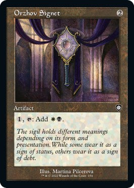 Orzhov Signet (Retro Frame)