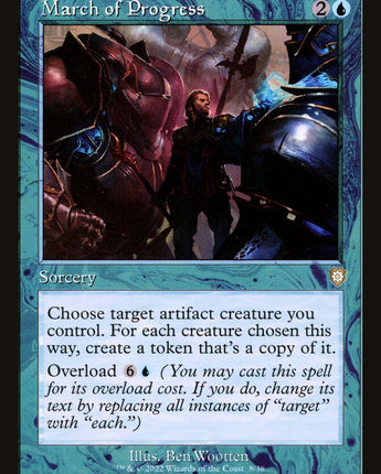 March of Progress (Retro Frame)