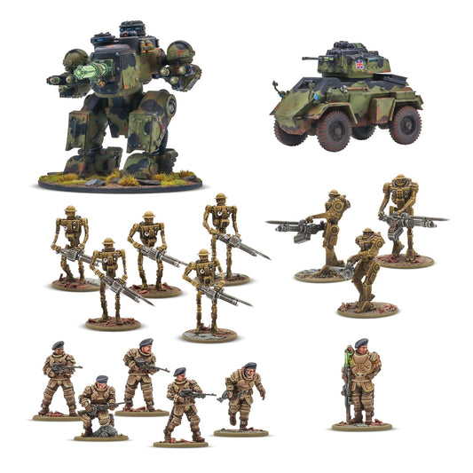 Konflikt '47 British Commonwealth starter army 