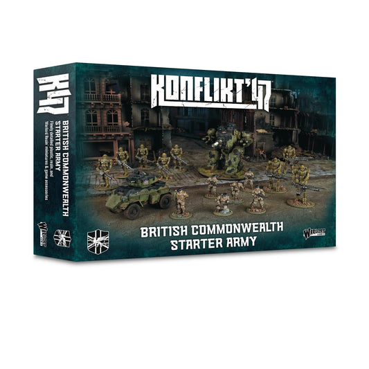 Konflikt '47 British Commonwealth starter army 