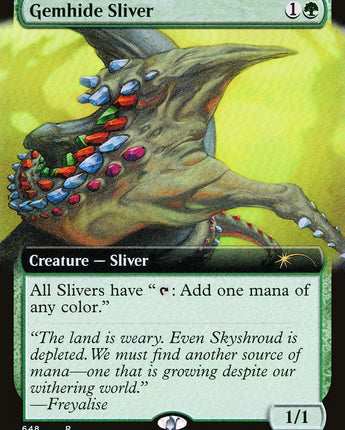 Gemhide Sliver (Extended Art)