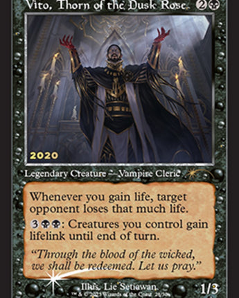 Vito, Thorn of the Dusk Rose