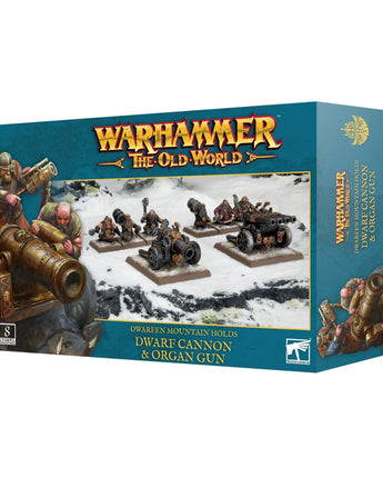 Old World Dwarf Cannon & Organ Gun 