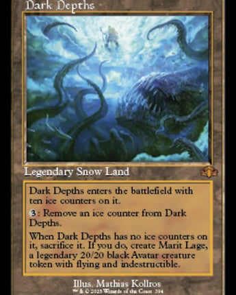 Dark Depths (Retro Frame)