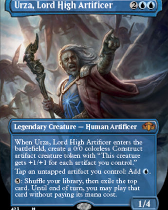 Urza, Lord High Artificer (Borderless)