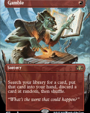 Gamble (Borderless)