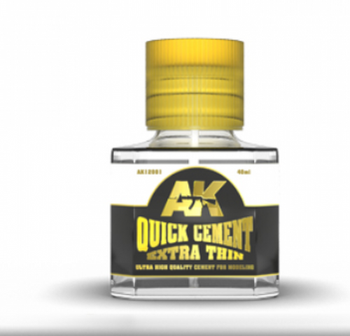 AK Interactive Quick Cement Extra Thin 40ml