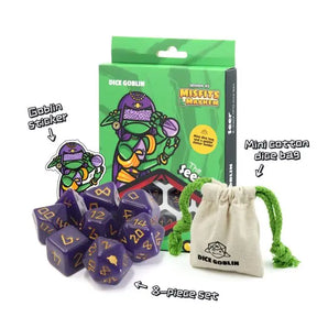 Dice Goblin Seer RPG Dice (8 pcs) 