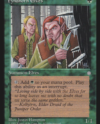 Fyndhorn Elves