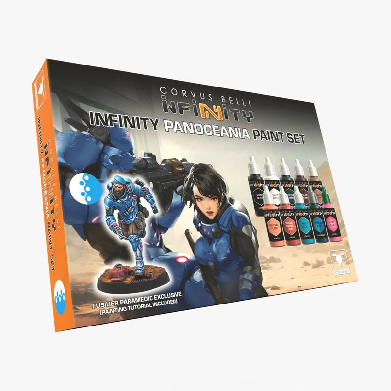 Load image into Gallery viewer, Infinity: PanOceania Paint Set with Exclusive Fusilier Paramedic
