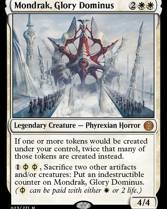 Mondrak, Glory Dominus