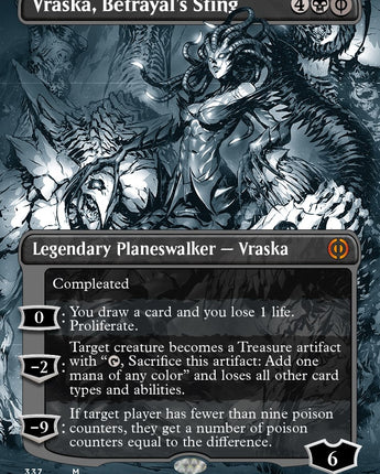 Vraska, Betrayal's Sting (Borderless)