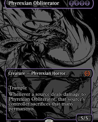Phyrexian Obliterator (Oil Slick Raised Foil)