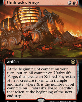 Urabrask's Forge (Extended Art)