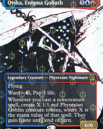 Ovika, Enigma Goliath (Showcase) (Step-and-Compleat Foil)