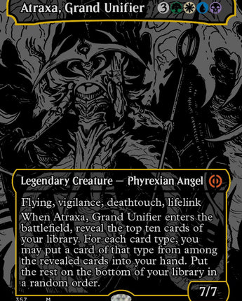 Atraxa, Grand Unifier (Oil Slick Raised Foil)