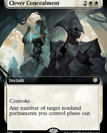 Clever Concealment (Extended Art)