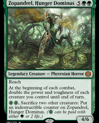 Zopandrel, Hunger Dominus