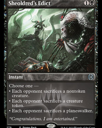 Sheoldred's Edict
