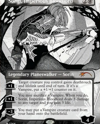 Sorin, Imperious Bloodlord (Borderless)