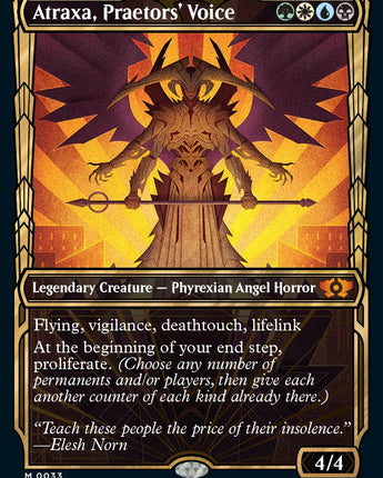 Atraxa, Praetors' Voice