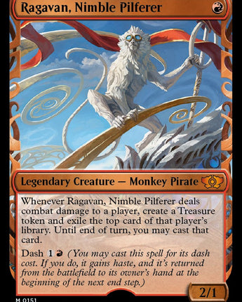 Ragavan, Nimble Pilferer (Halo Foil)