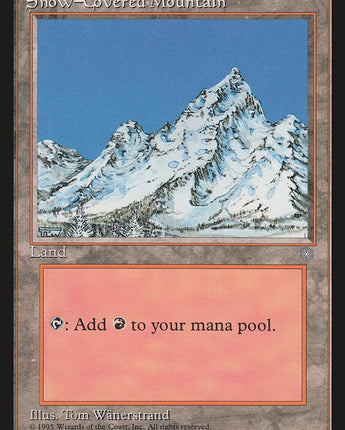 Snow-Covered Mountain