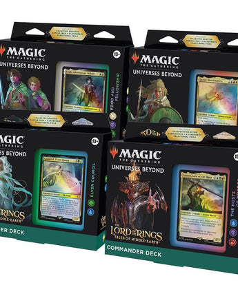 Tales of Middle Earth Commander Decks Display 