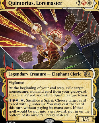 Quintorius, Loremaster (Showcase)