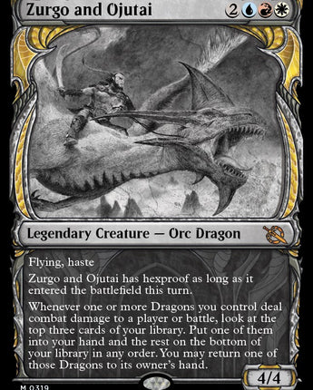Zurgo and Ojutai (Showcase)